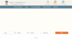 Desktop Screenshot of chelanlookoutrentals.com